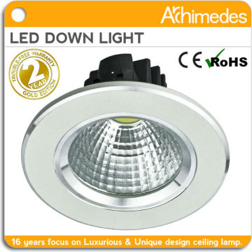aluminium COB LED downlight 3w/5w/7w/9w/12w with high CRI, CE ROHS