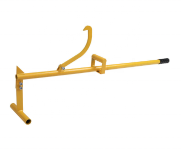 Grabber lungo rullo in legno in legno in acciaio