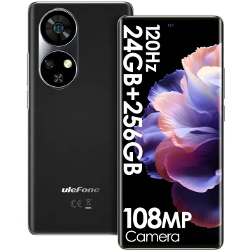 Ulefone Note 17 Pro - 6.78" AMOLED Curved Display, 108MP Camera, 24GB RAM, 256GB Storage, 5050mAh Battery