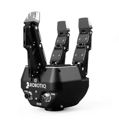 ROBOTIQ 3-Finger Gripper Works with AUBO and HAN's Collaborative Robots for Picking