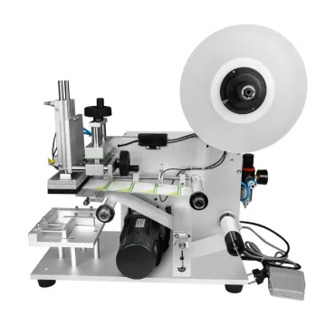 Wholesale Semi-Automatic Pneumatic Flat Bottle Label Applicator