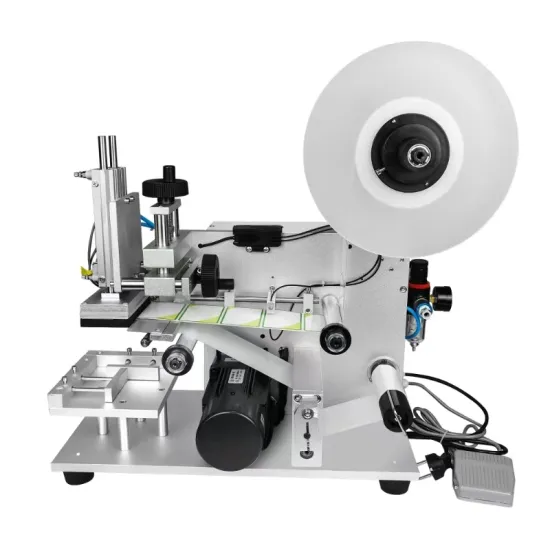 Wholesale Semi-Automatic Pneumatic Flat Bottle Label Applicator