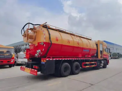 dongfeng sewage suction truck 32cbm sewage suction truck