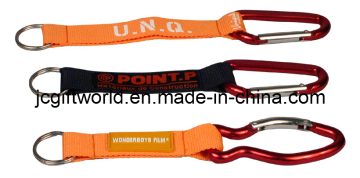 डोरी Carabiner/Carabiner चाबी का गुच्छा (JC232K) के साथ कुंजी श्रृंखला