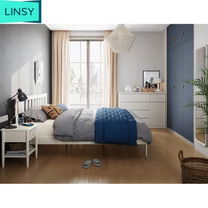 Linsy Wood Frame Bedroom Furniture: King Size Bedroom Sets and Double Beds