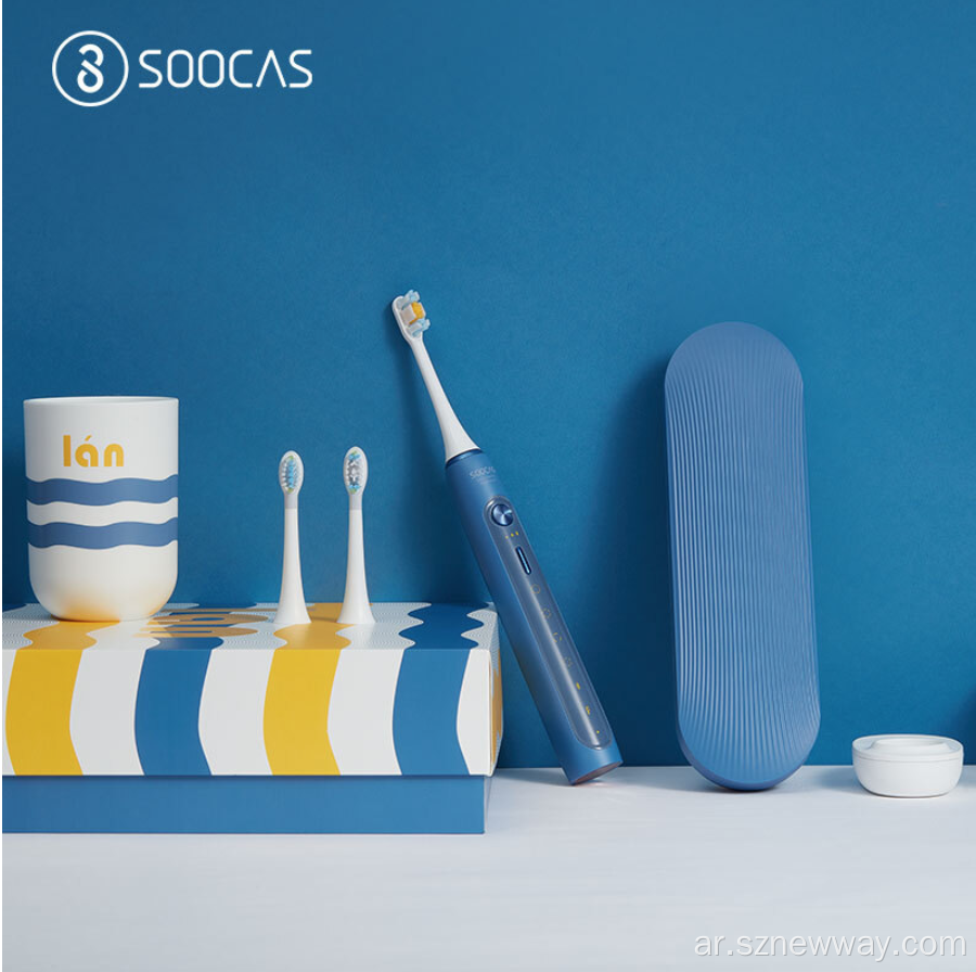 Soocas X5 سونيك فرشاة الأسنان الكهربائية USB قابلة للشحن