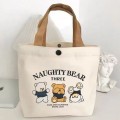 Thiết kế thời trang tùy chỉnh Canvas Tote với các nút