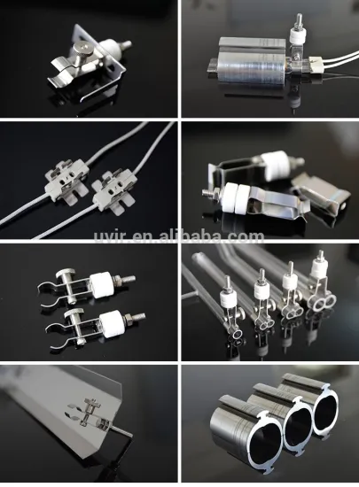 High efficiency elliptical aluminium reflector for twin tube 11*23mm IR lamp