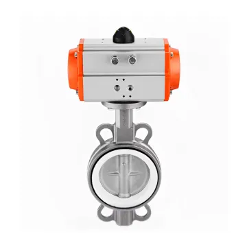 Water Scale Pneumatic Regulating Butterfly Valve