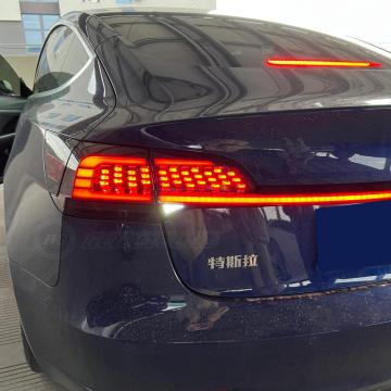 Luzes traseiras de LED de Hcmotionz para Tesla Modelo 3 Modelo Y 2017-2021
