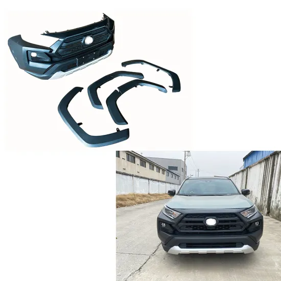 High Quality Car Parts - Front Bumper Upgrade for RAV4 Adventure 2020-2021