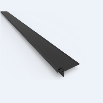 Aluminum Alloy Flat Decorative Lines for Indoor Baseboards