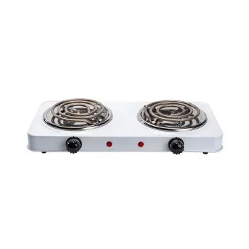 Portable Dual Burner Stainless Steel Electric Hot Plate