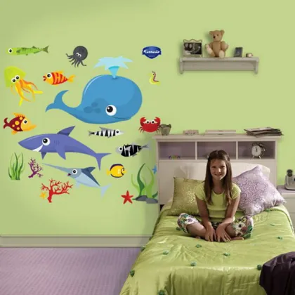 PVC vinyl design customized wallpaper murals