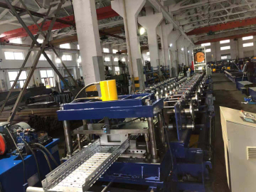 Máy cắt cuộn khay cáp thép