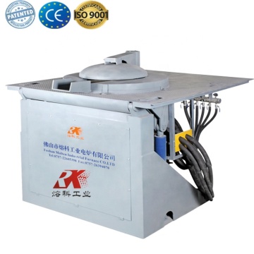 Gold copper iron induction melting furnace