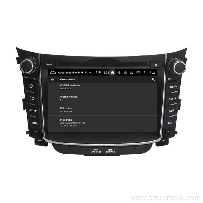 Hot sale bluetooth car radio for I30