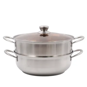 304 Stainless Steel Double Steamer