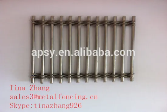 stainless steel building cover screen/ decorative wire mesh/fireplace screen wire mesh