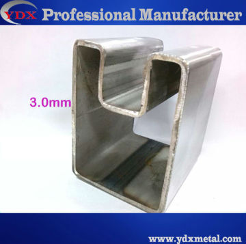 Max thickness stainless steel slot tubes in 3.0mm