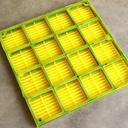 MDI High Elasticity Anti-Clogging Polyurethane Screen for Mine Vibrating Applications