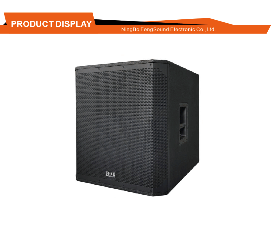High Performance Wooden Subwoofer