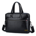 Waterproof Vintage for Women PU Leather Laptop Bag