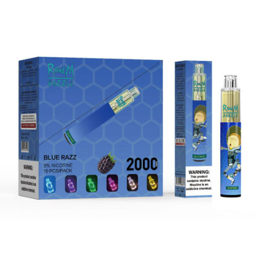 Randm Dazzle 2000Puffs Tek Kullanımlık Vape Renkli RGB Işık