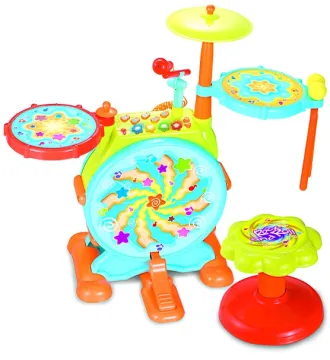 JAZZ DRUM WITH LIGHT & MUSIC