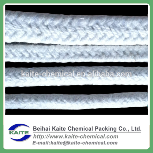 3mm ceramic thermal insulation sealing fiber rope with glass fiber