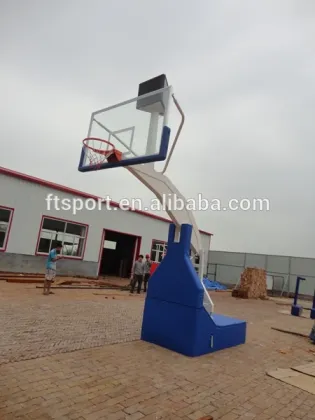 Adjustable Basketball stand with Glass Basketball Backboard basketball Stand