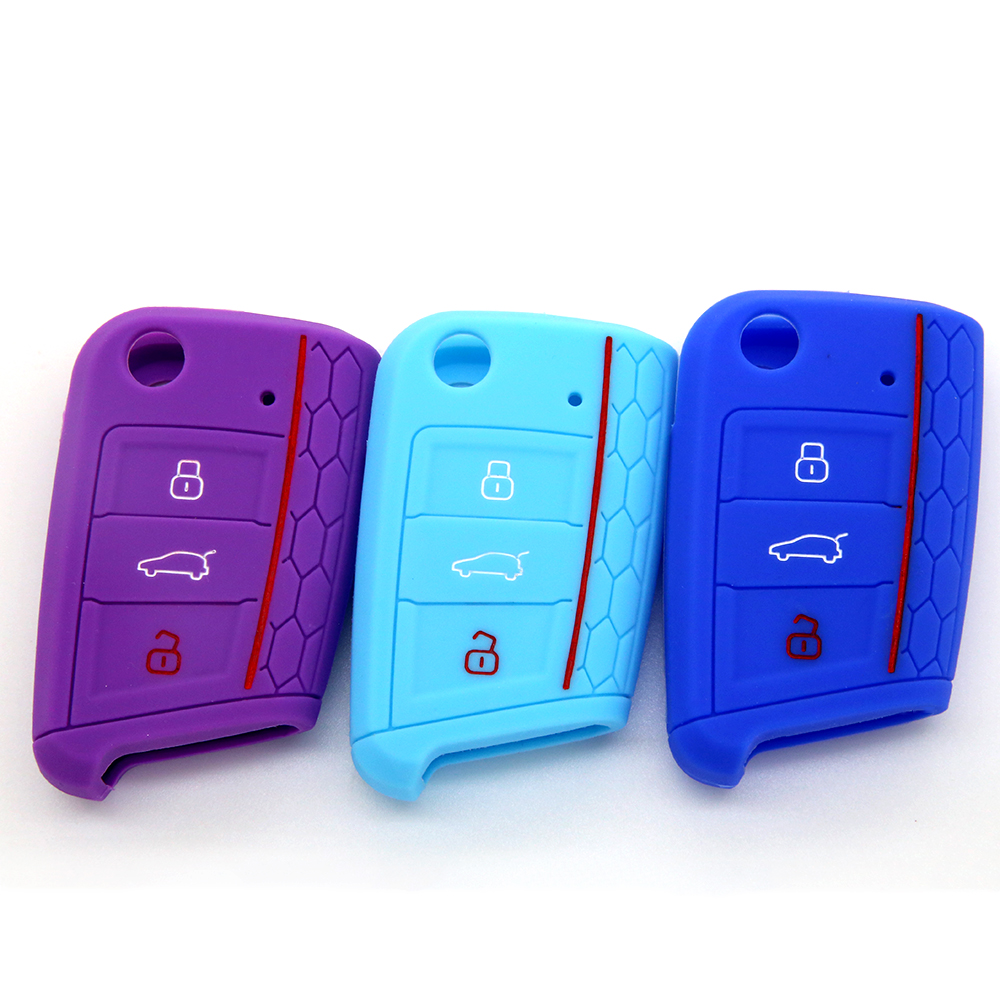 silicon car key shell