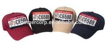 wholesale trucker caps 100% cotton with buckle back closure