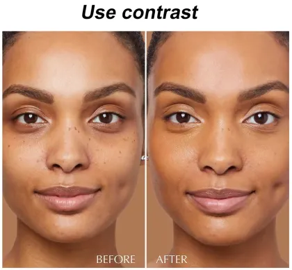 Natural Sunscreen Air Cushion Foundation: Lightweight Tinted Foundation, Concealer & Brightening Liquid Foundation