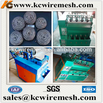 Cheap !!!!! KANGCHEN top quality Kitchen clean ball mesh scrubber scourer making machine