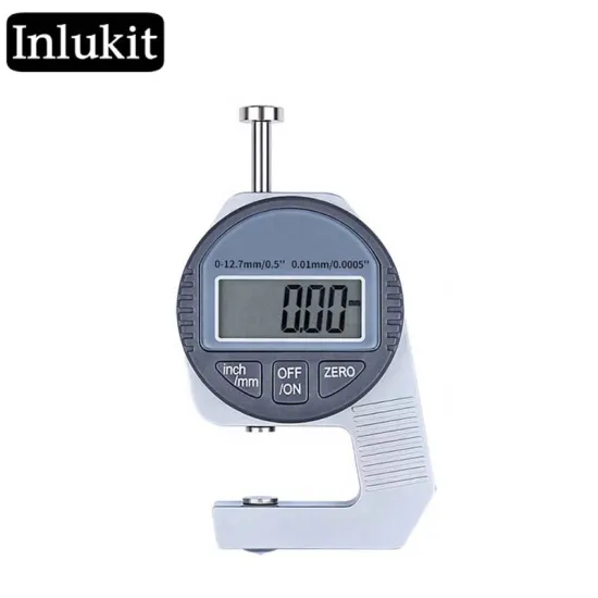 Miniature Stainless Steel 6mm Digital Thickness Gauge: Precision Measurement Tool