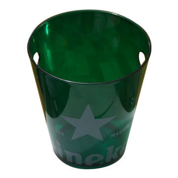 Promotional ice beer buckets, made of PP