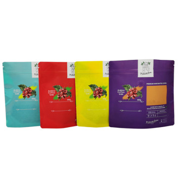 Dijital baskı gıda sınıfı logo plastik kraft kağıdı ile özel çantalar