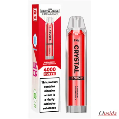 Crystal Legend 4000 Crazy blue Vape