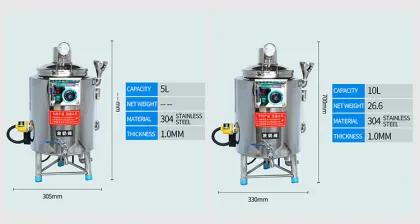 High Quality 100 Liter Goat Milk Pasteurizer