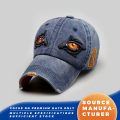 Topi Bisbol Bordir Mata Elang 3D