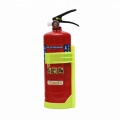 Portable 2kg fire extinguisher with wall bracket