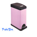 8L Slim Pedal Bin with Plastic Lid