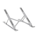 Support de refroidissement antidérapant pliable ergonomique réglable en aluminium