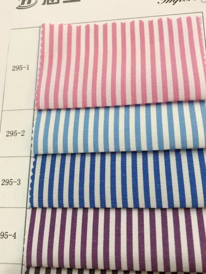 T/C Plaine Plaid and Stripe Fabric