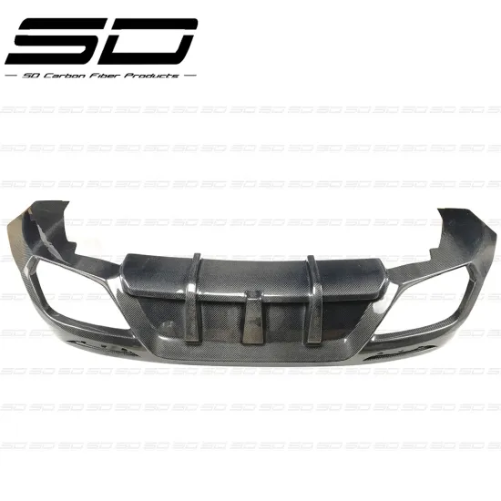 SD Style Carbon Fiber Car Parts Rear Diffuser for Alfa Romeo Stelvio