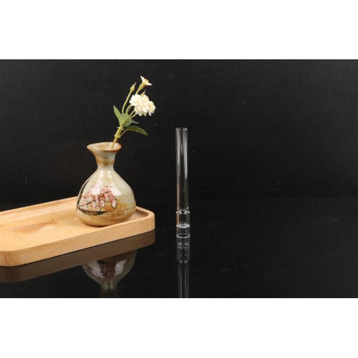 Acessórios para fumantes de luxo personalizados tubo de vidro de vidro