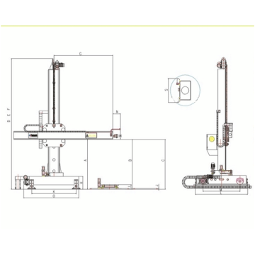 Welding Column and Boom V Type Guide Rail