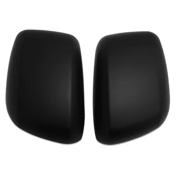 YCSUNZ 4x4 ABS Black Mirror Cover for Nissan Navara D40 (2006-2010)