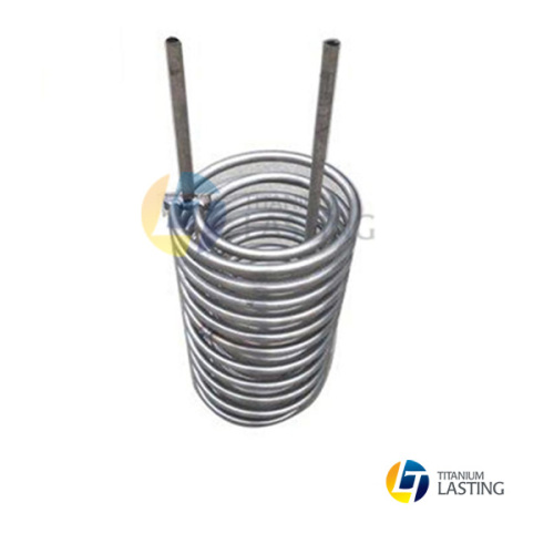 Гибленая сварка труб Titanium Coil для продажи